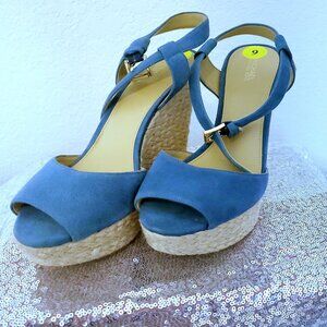 Michael Kors Suede Wedges